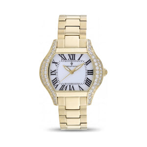 Christian Van Sant Modern White Dial Stainless Steel Women's Watch