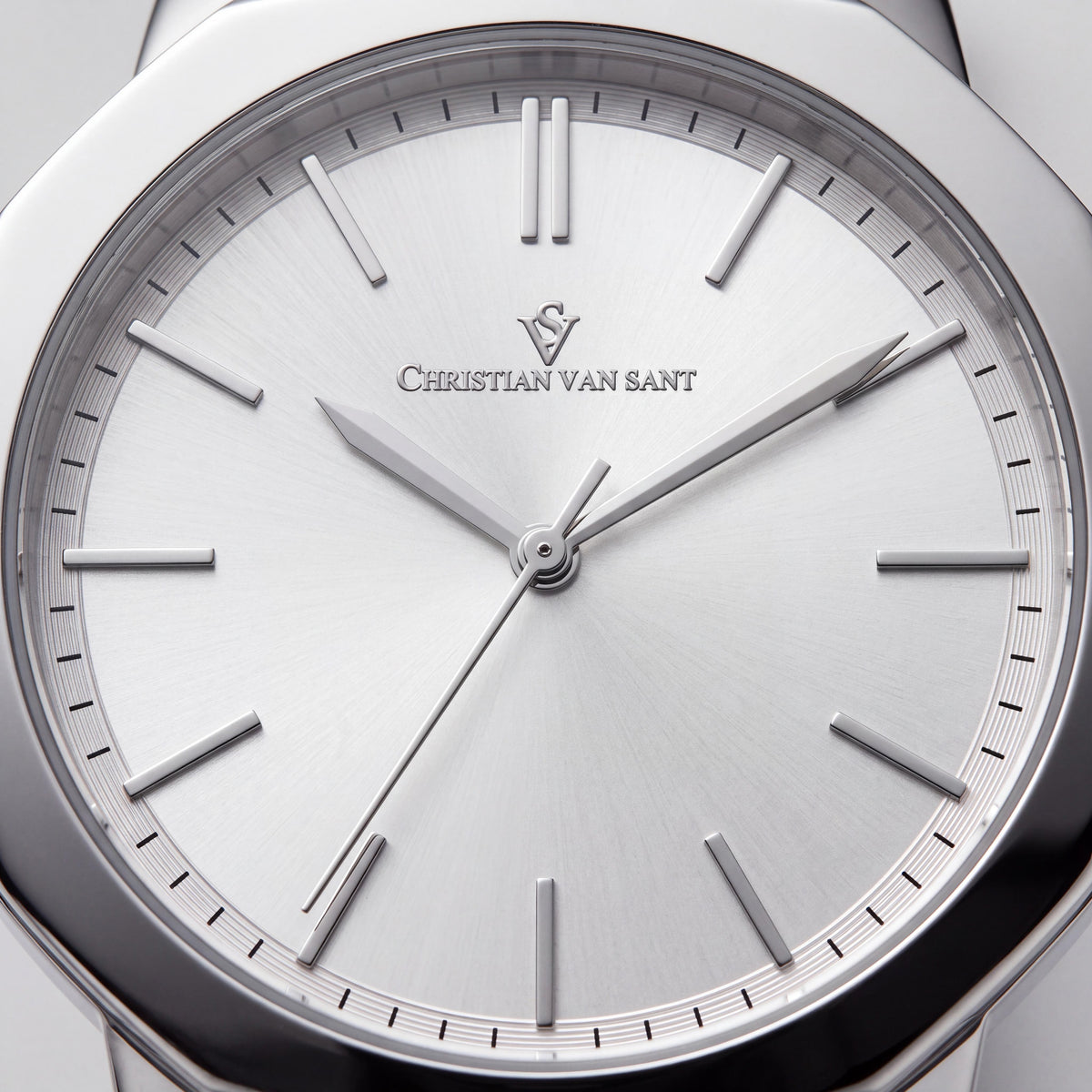 Christian Van Sant Octave Slim CV0501 for Women Silver Watch, 40mm, Photo 2