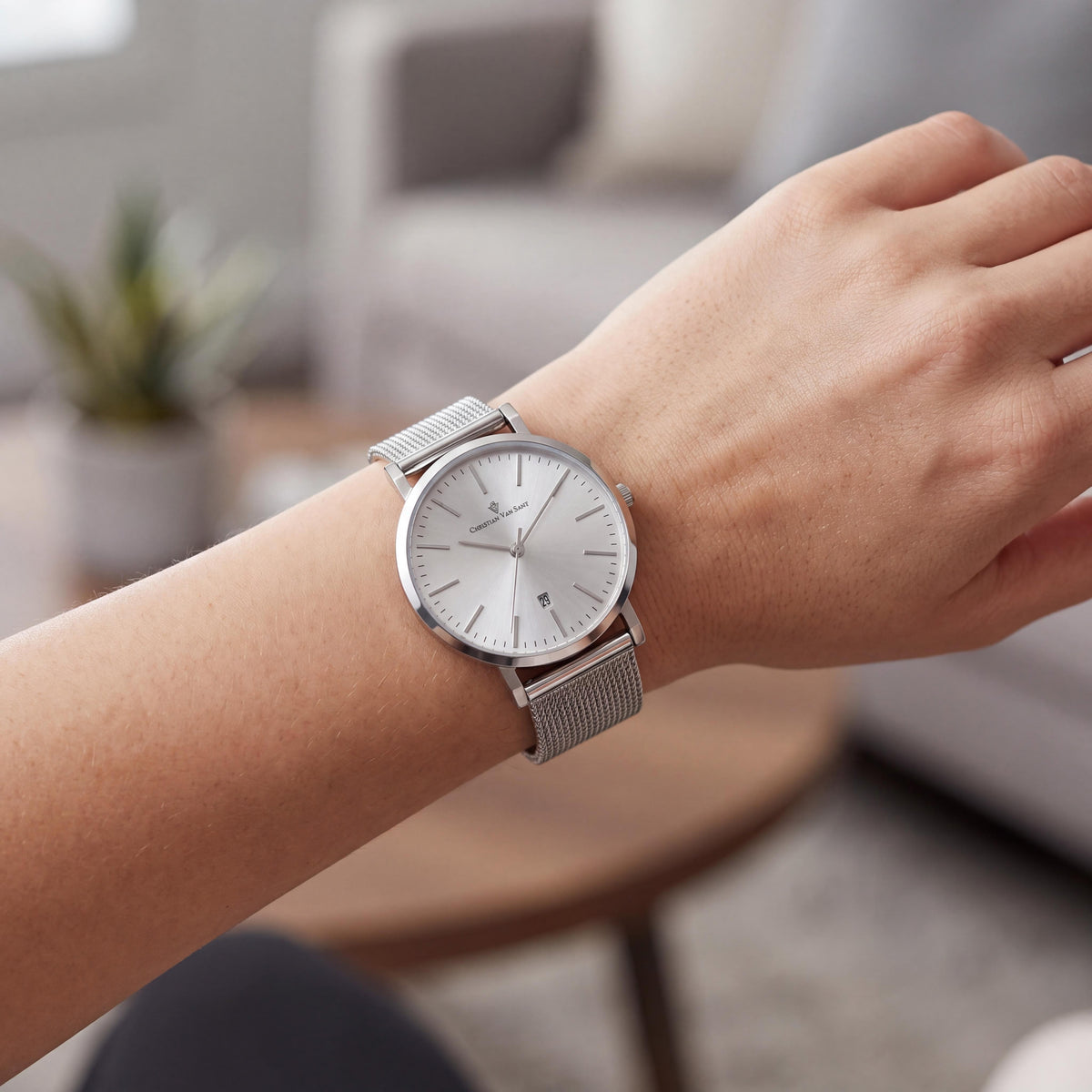 Reloj para mujer Christian Van Sant Paradigm CV4223 plateado, 40 mm, Photo 3