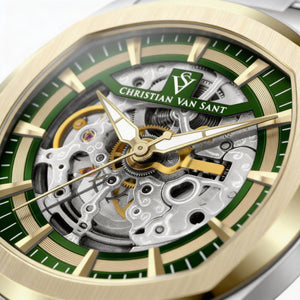 Christian Van Sant Men's Watch — front view, Automatic movement 42mm