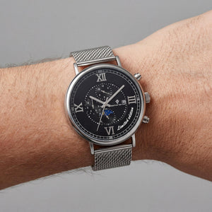 Christian Van Sant Men's Watch — side view, Stainless Steel case 40mm