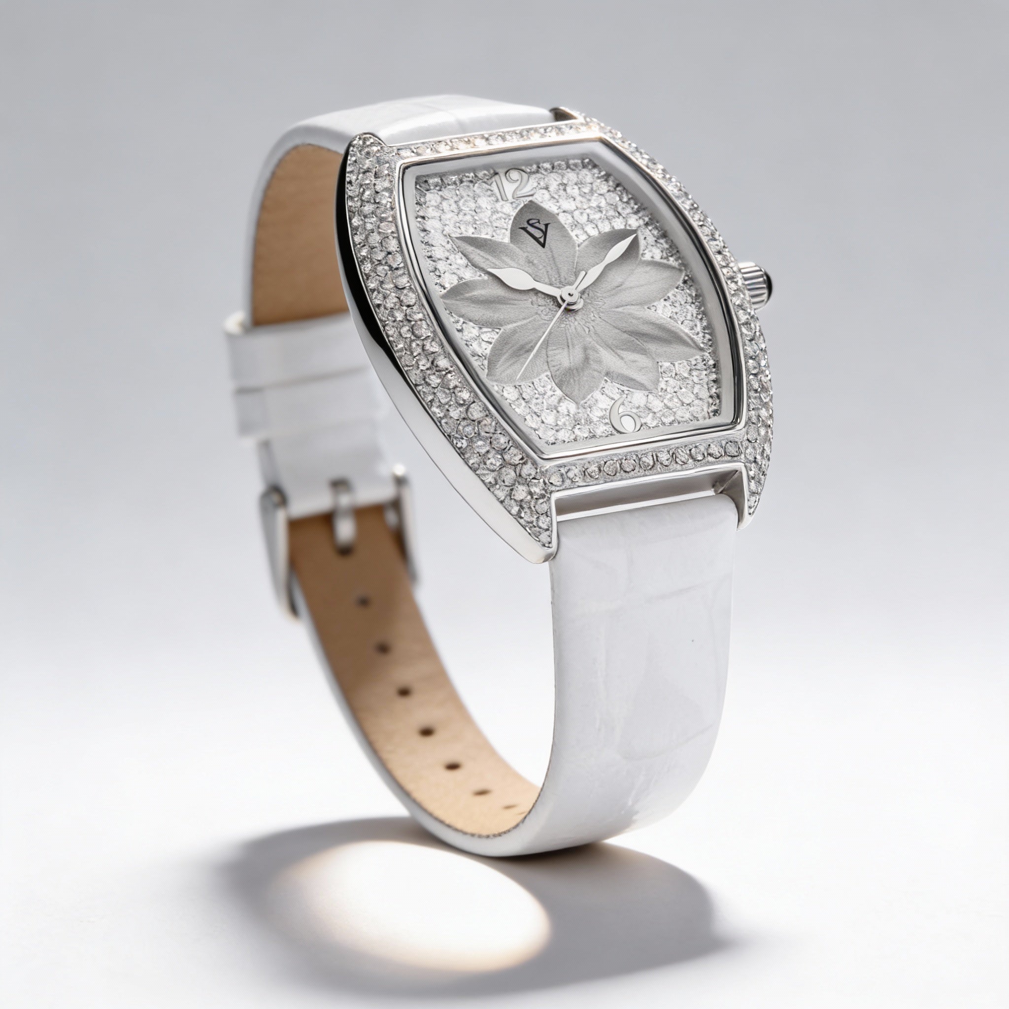 Reloj Christian Van Sant para mujer, esfera blanca de acero inoxidable de 36 mm, Photo 2