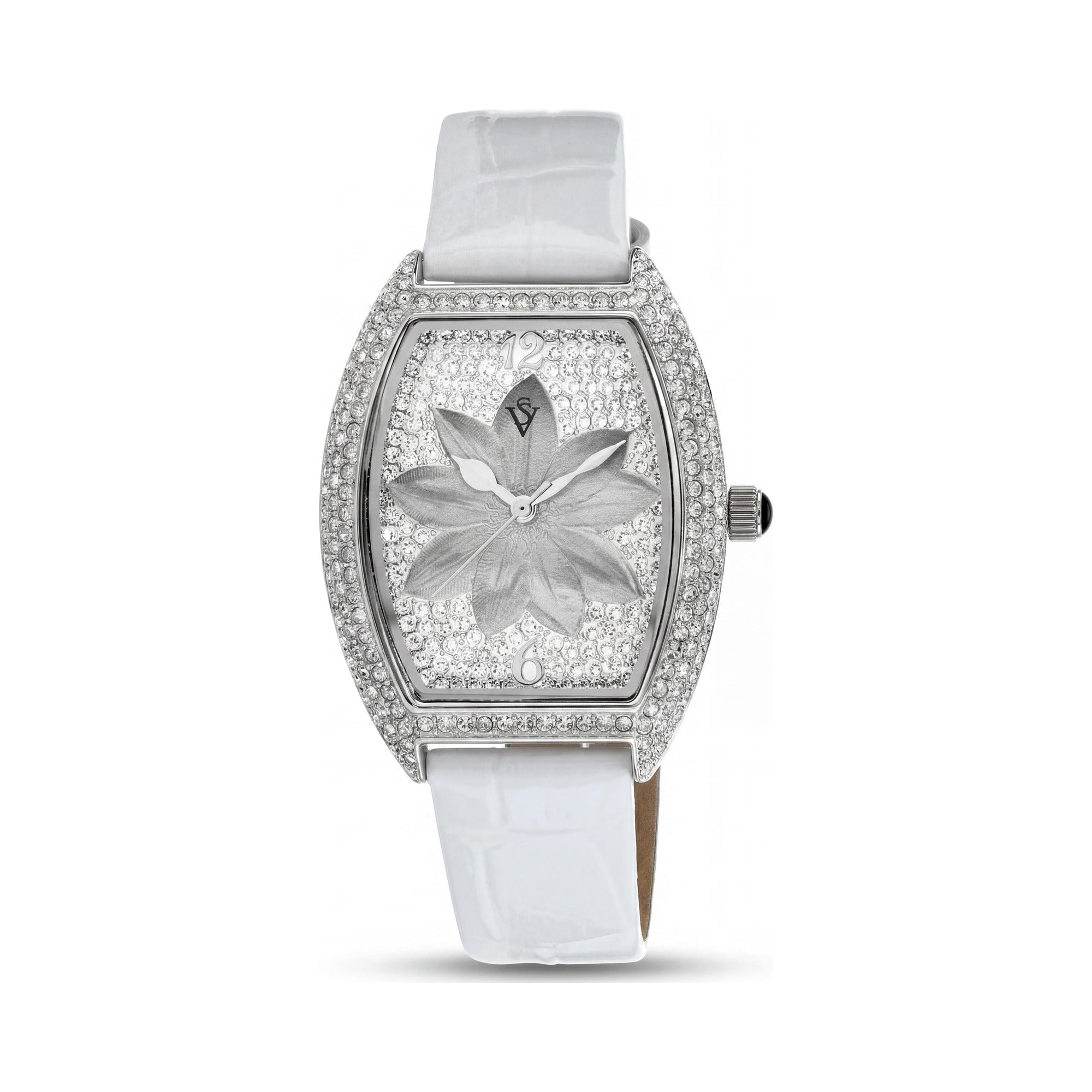 Reloj Christian Van Sant para mujer, esfera blanca de acero inoxidable de 36 mm, Photo 1