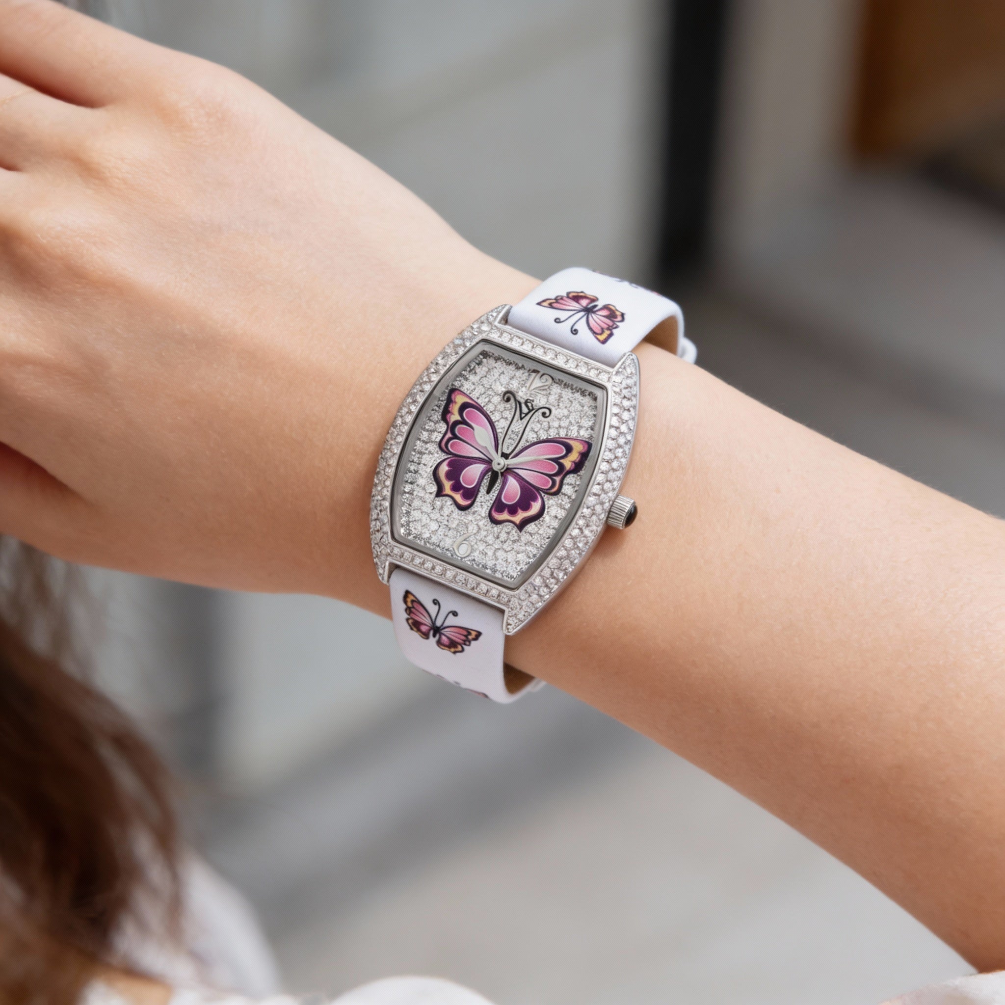 Reloj Christian Van Sant para mujer, esfera plateada de acero inoxidable 40 mm, Photo 3