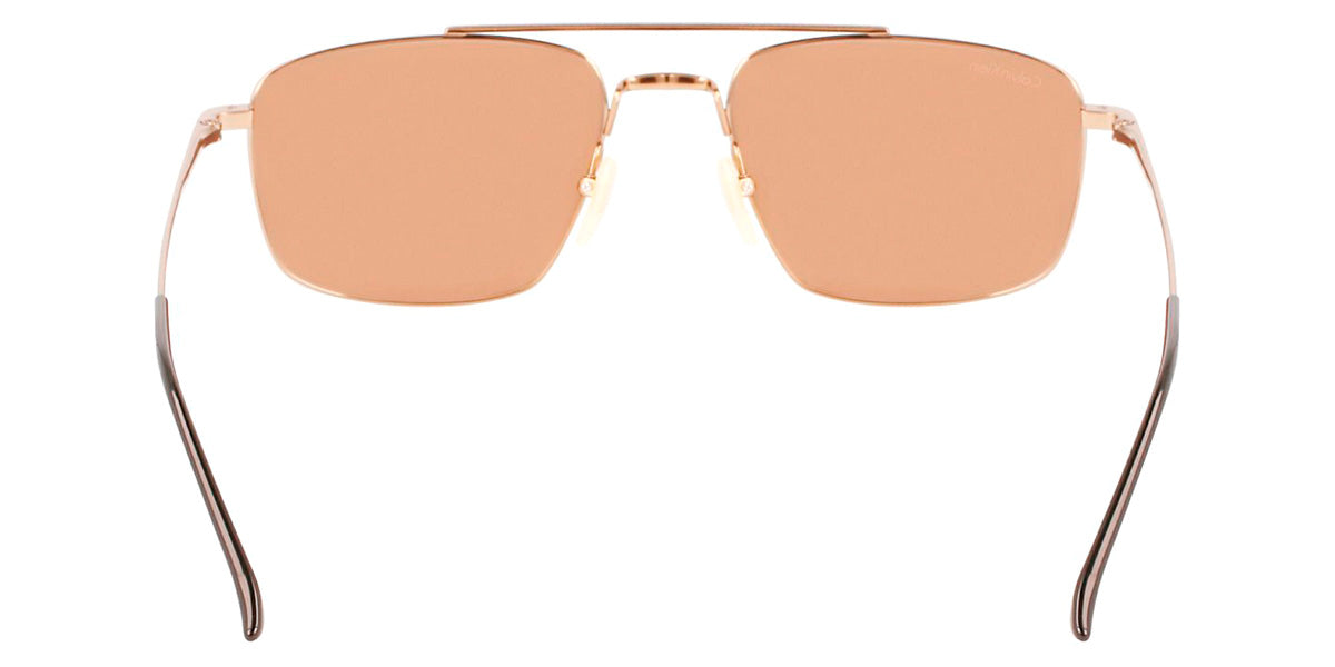 Calvin Klein Men's Gold Aviator Sunglasses - buy online