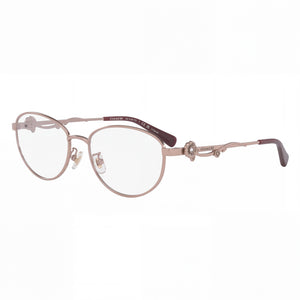 Coach Hc5161td Shiny Rose Gold Oval Eyeglasses for Women, Titanium frame
