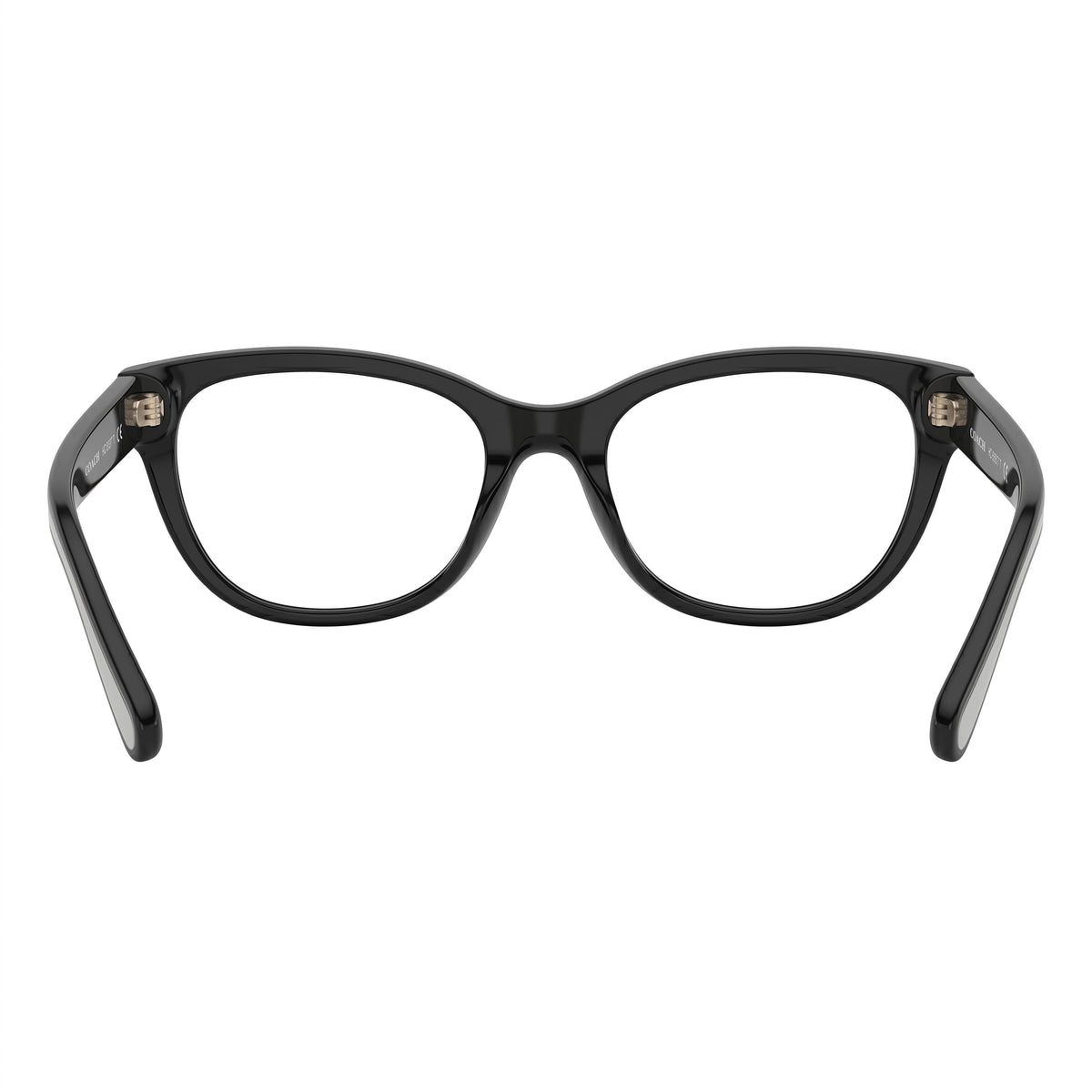 Gafas graduadas ovaladas para mujer Coach Hc6187 negras, 52mm, Photo 3