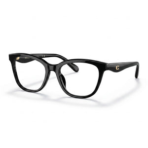 Coach Hc6232u Black Cat Eye Eyeglasses for Women, Plastic frame
