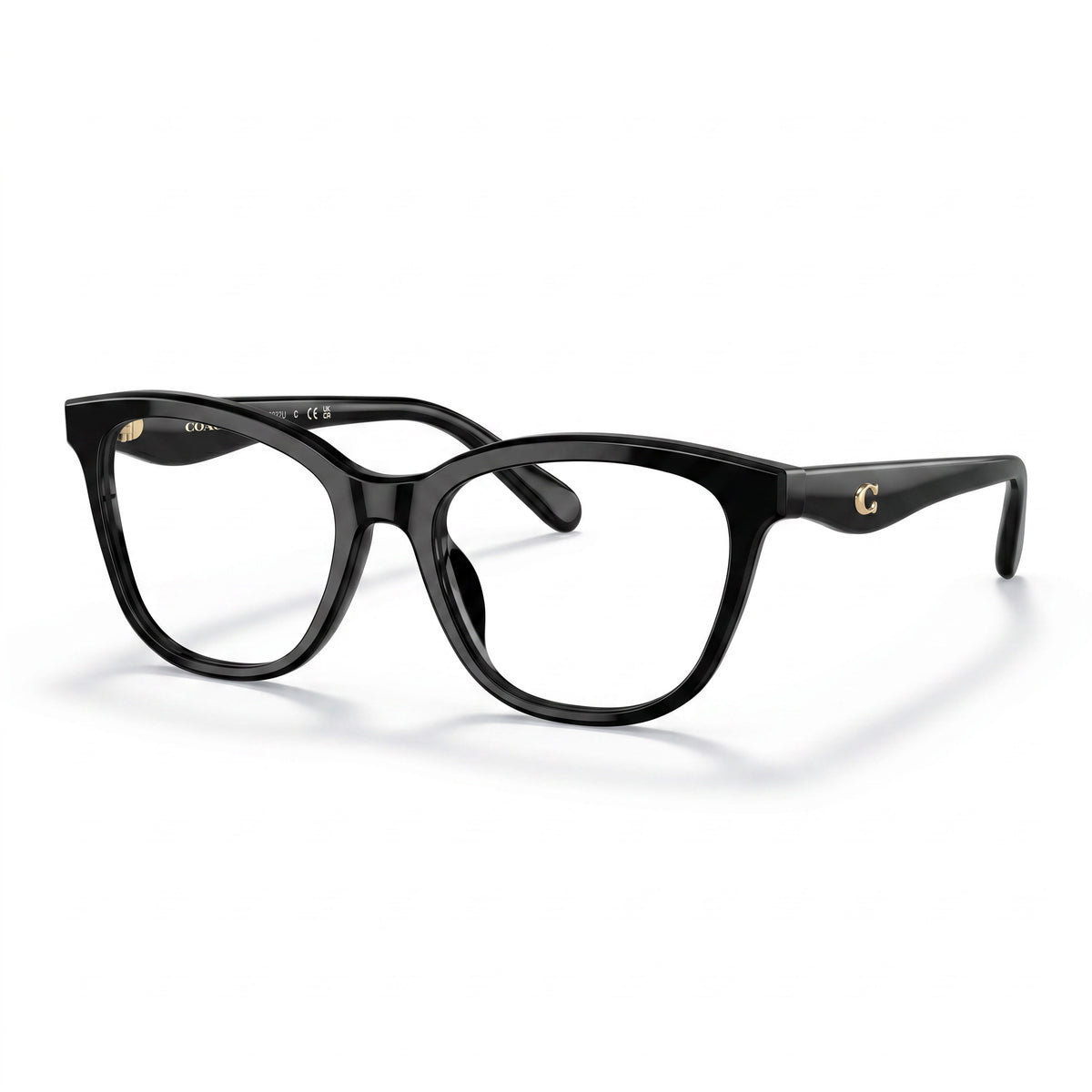 Gafas graduadas Coach Hc6232u estilo ojo de gato para mujer, plástico 53mm, Photo 1