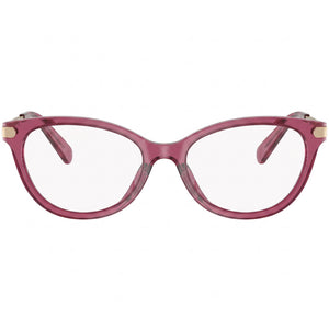 Coach Hc6245u Cat Eye Eyeglasses for Women — front view, Plastic