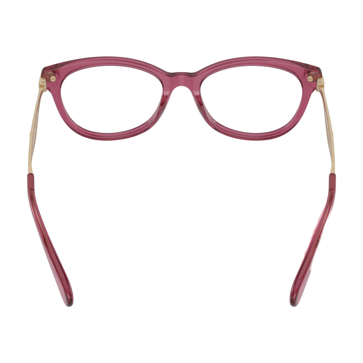 Gafas graduadas para mujer Coach Hc6245u estilo ojo de gato, color rojo, 53mm, Photo 3