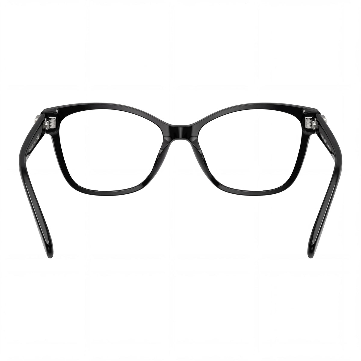 Coach Hc6246u Black Rectangle Eyeglasses for Women, Plastic 53mm, Photo 3