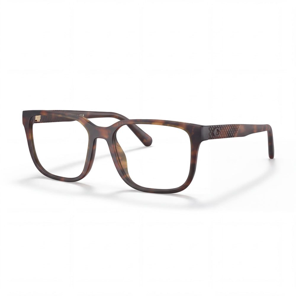 Coach Hc6264u Havana Rectangle Eyeglasses for Men, Plastic frame