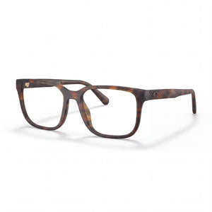Coach Hc6264u Havana Rectangle Eyeglasses for Men, Plastic frame