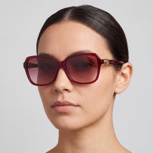 Coach HC8179-5393G2-58 Red Sunglasses Women — lifestyle wear, festival days and open-air events