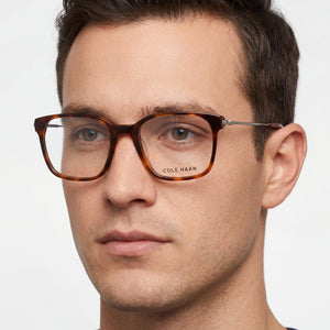 Cole Haan Ch4045 Havana Eyeglasses Men — lifestyle wear, office and daily use