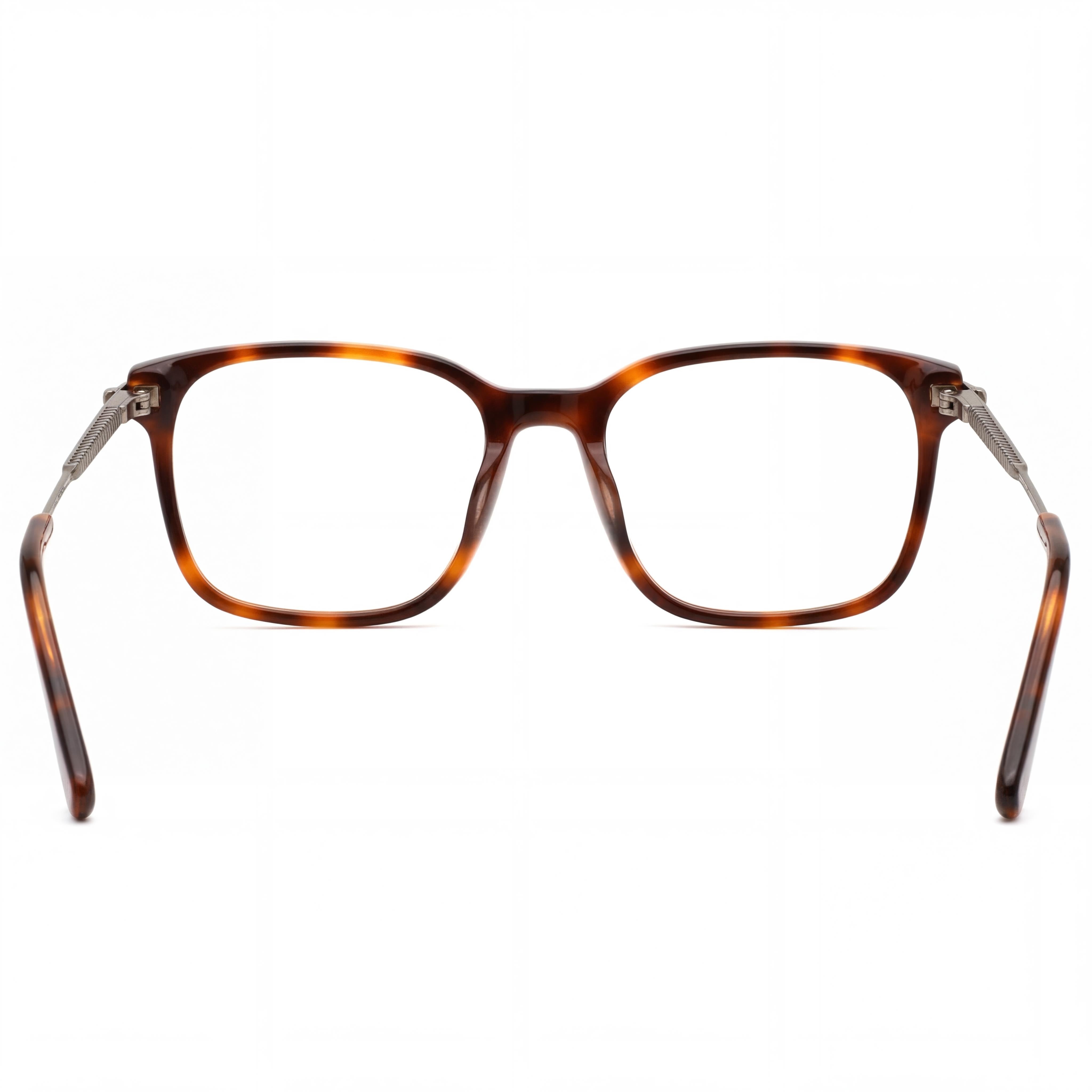 Cole Haan Ch4045 Gafas Rectangulares de Hombre, de Tortuga, de Metal 53mm, Photo 3
