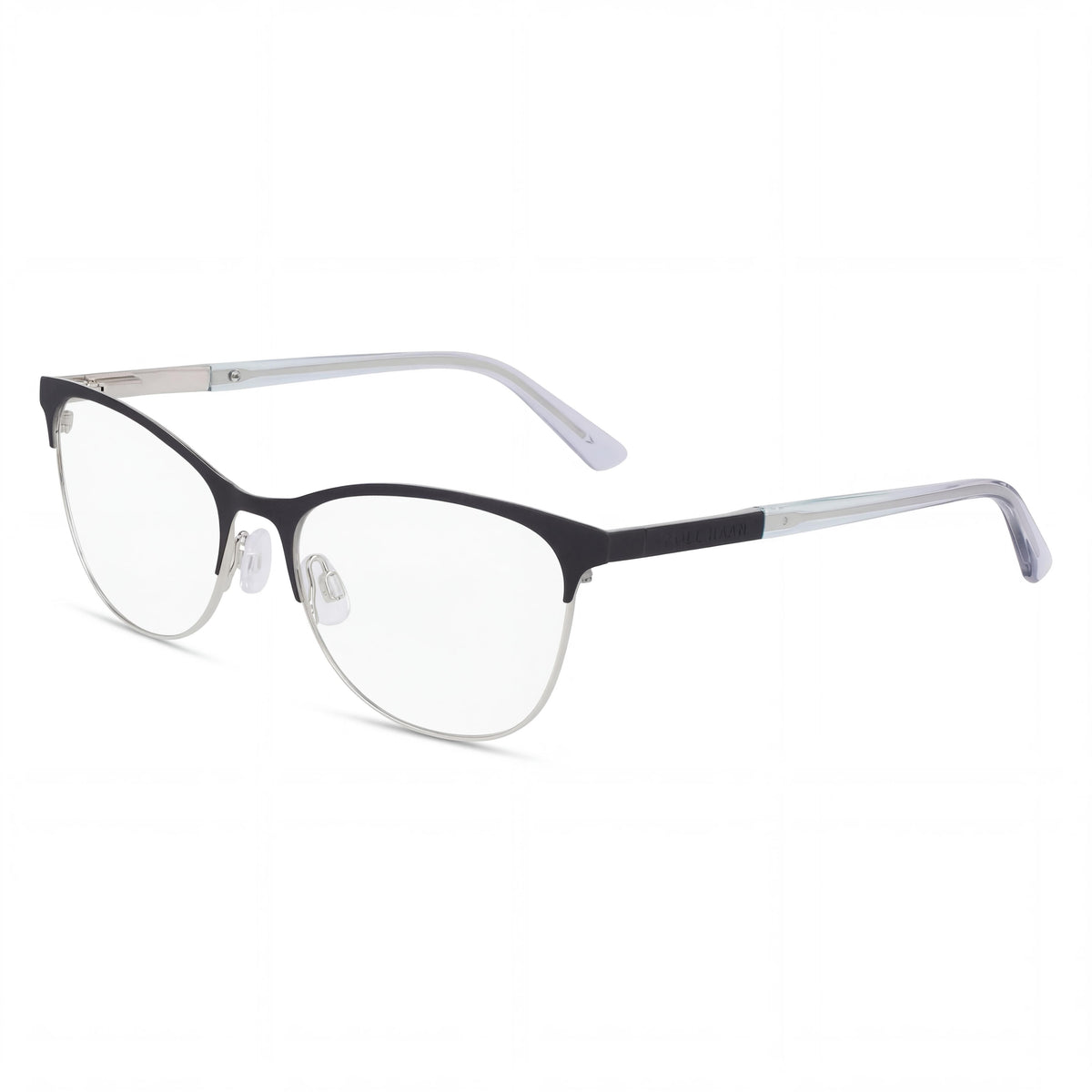 Gafas de sol rectangulares negras Cole Haan Ch5051 para hombre, metal 53 mm, Photo 1