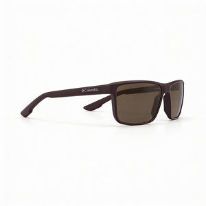 Columbia C 505 Sekunda Rectangle Sunglasses Men — side view, Non-Polarized Black lens