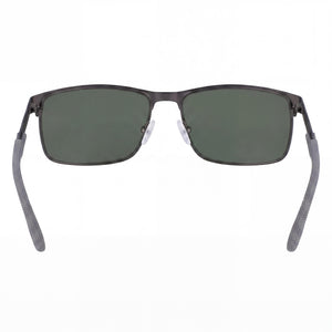 Columbia C124s Rectangle Sunglasses Men — side view, Polarized Grey lens