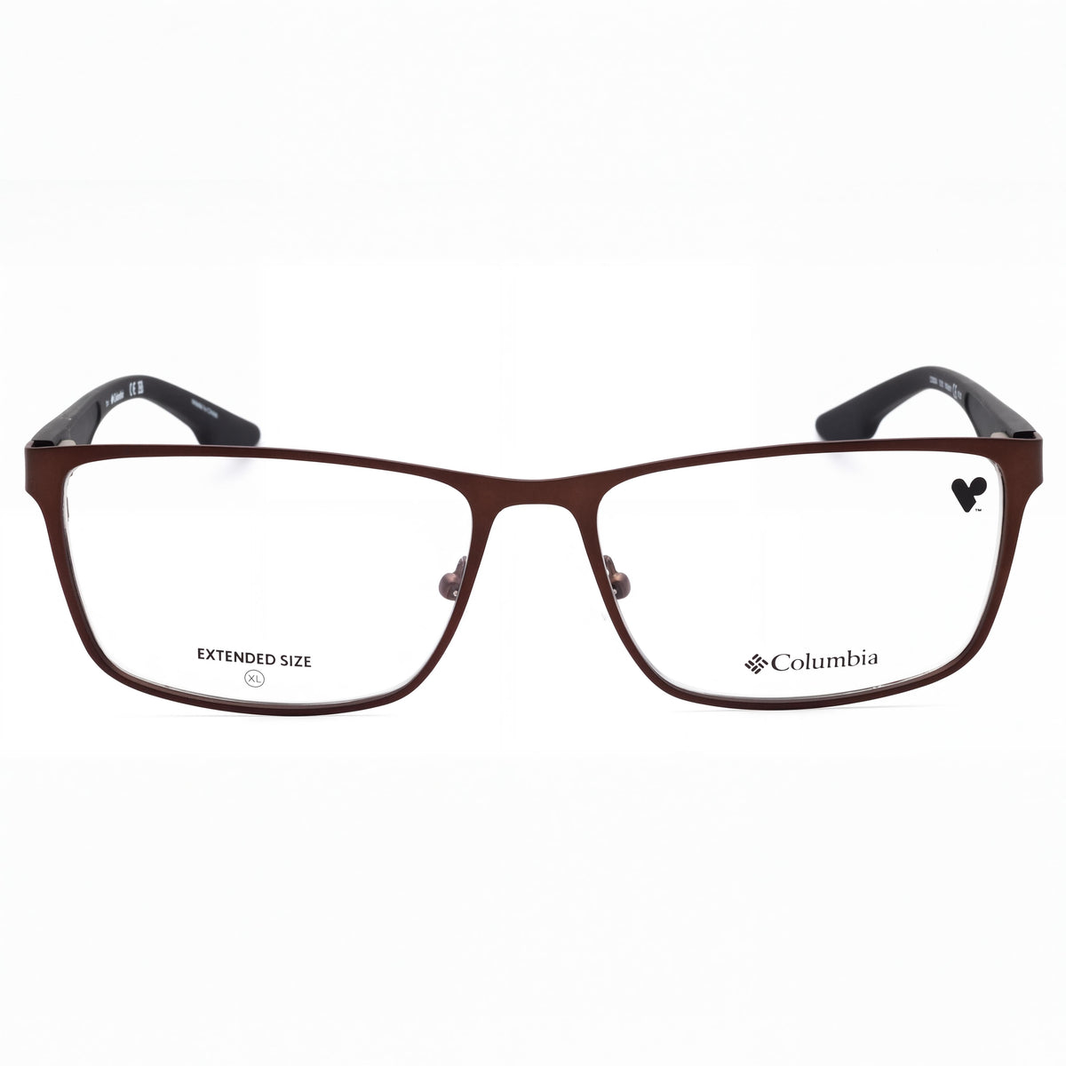 Gafas Columbia C3043 216 para hombre con montura de metal marrón mate y lentes transparentes 60-17-150, Photo 2
