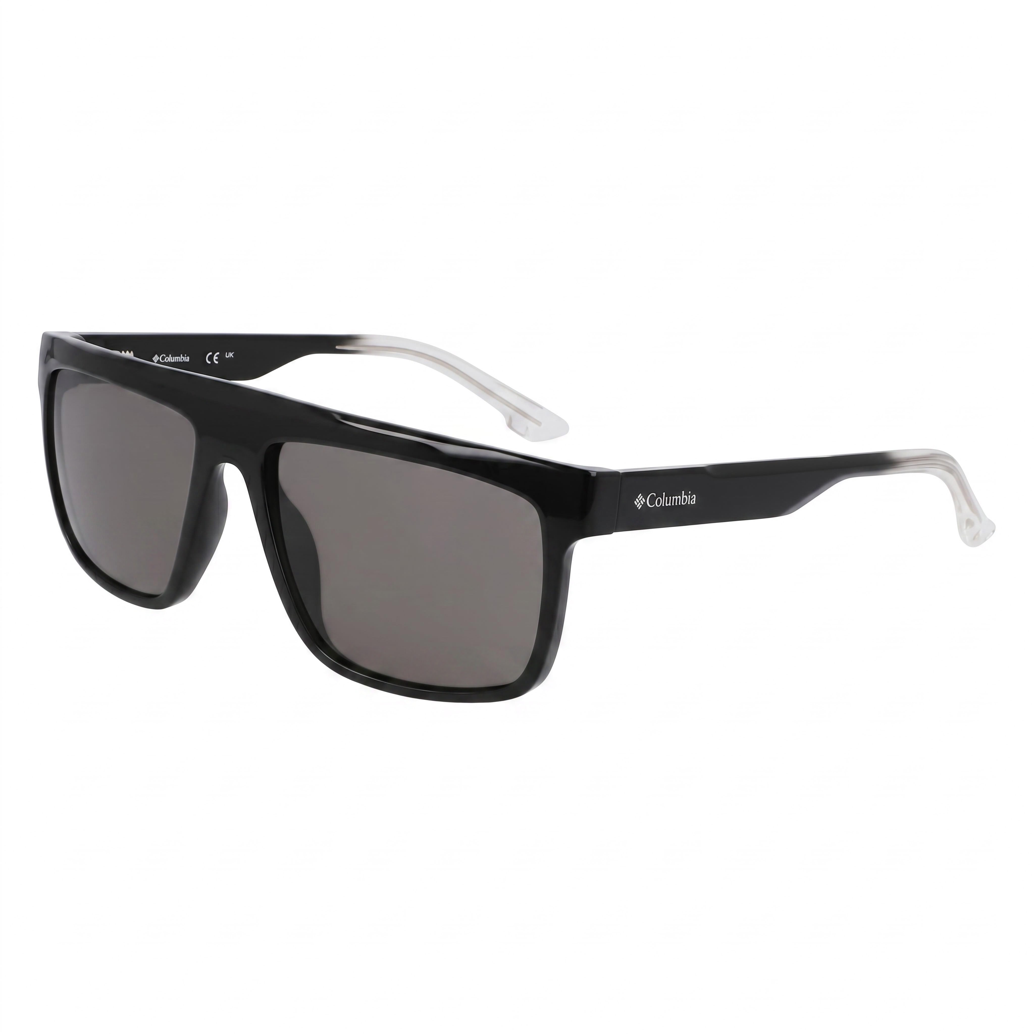 Columbia C569s Black Rectangle Sunglasses for Men, 59mm, Photo 1