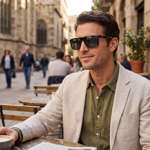 Columbia C569s Black Sunglasses Men — lifestyle wear, driving and weekend outings