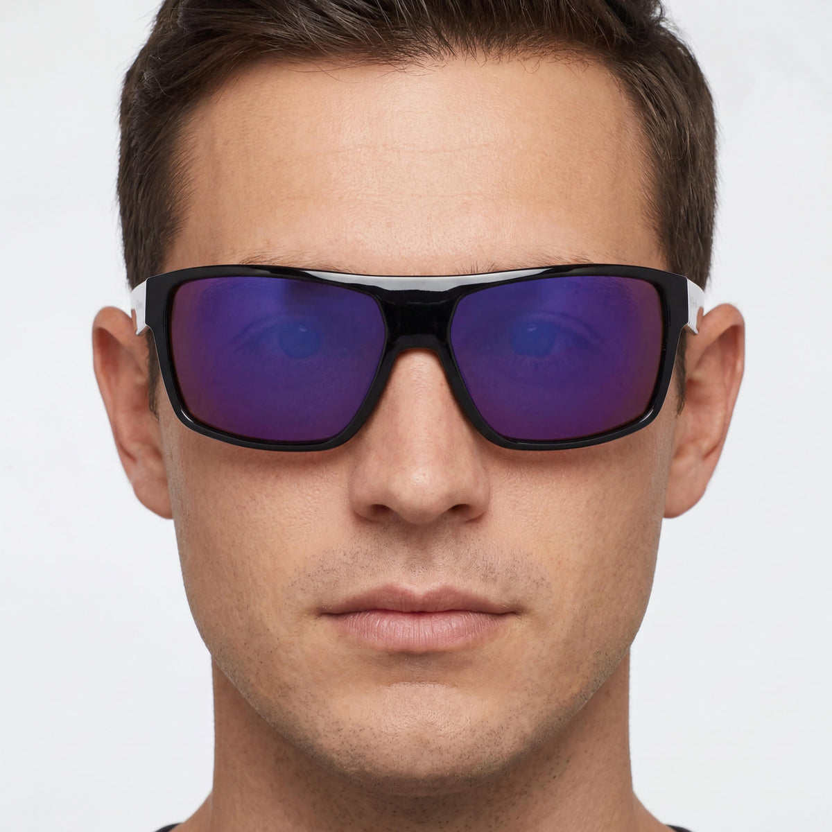 Columbia C571sp N Fairbanks Black/Blue Mirror Sunglasses for Men, 62mm, Photo 4