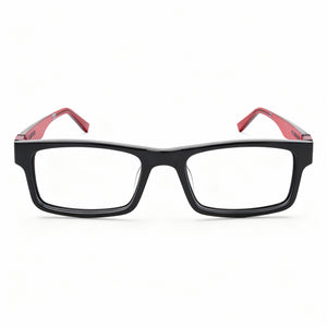 Converse Rectangle Eyeglasses Unisex — front view, Plastic