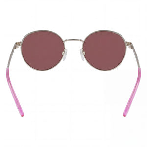 Converse CV107S Round Sunglasses for Women — interior view, Non-Polarized lens detail