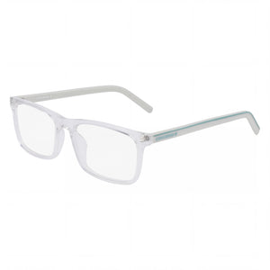 Converse CV5049 White Rectangle Eyeglasses for Men, Acetate frame