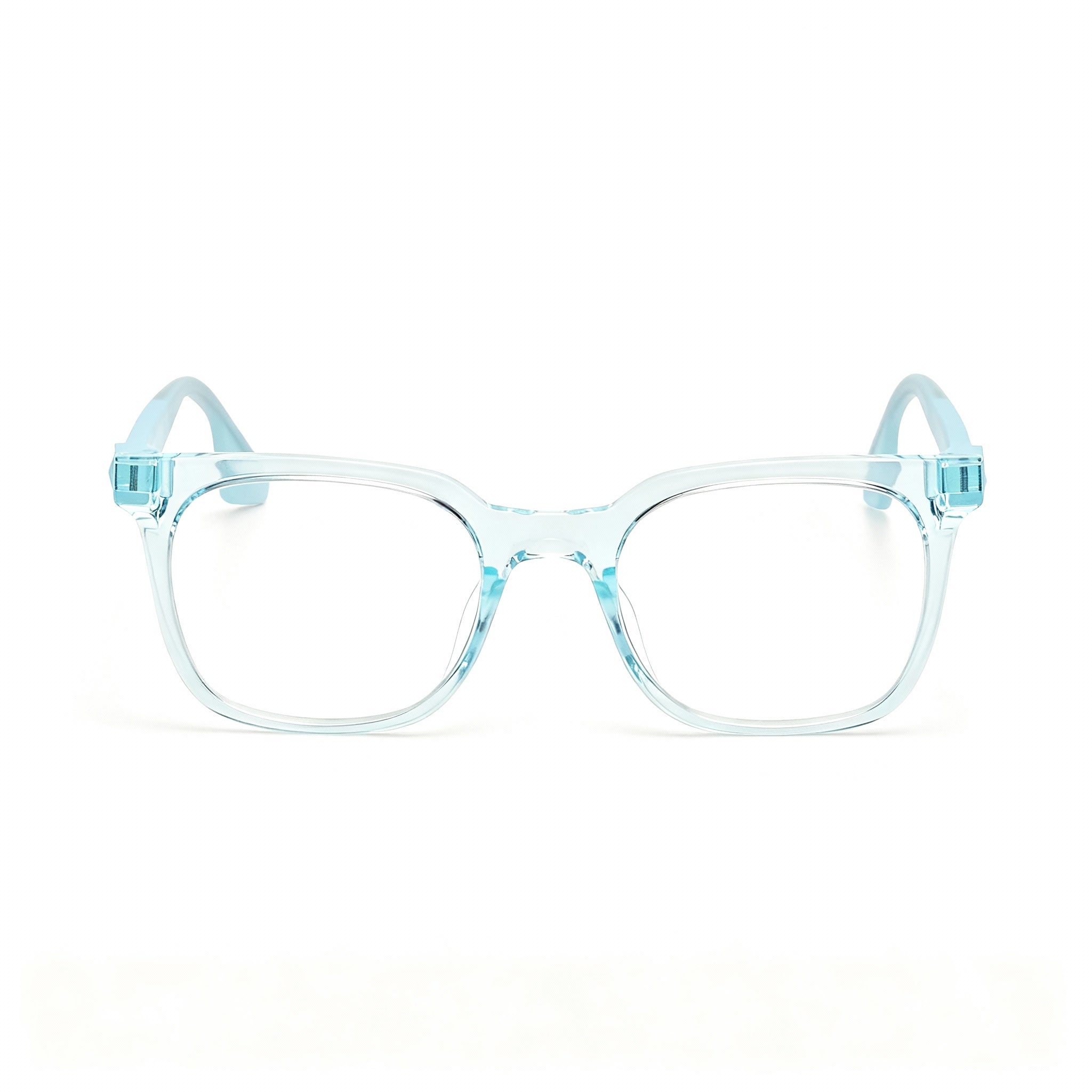 Gafas Converse CV5078 Crystal Aqua Mist cuadradas para mujer, 50 mm, Photo 2
