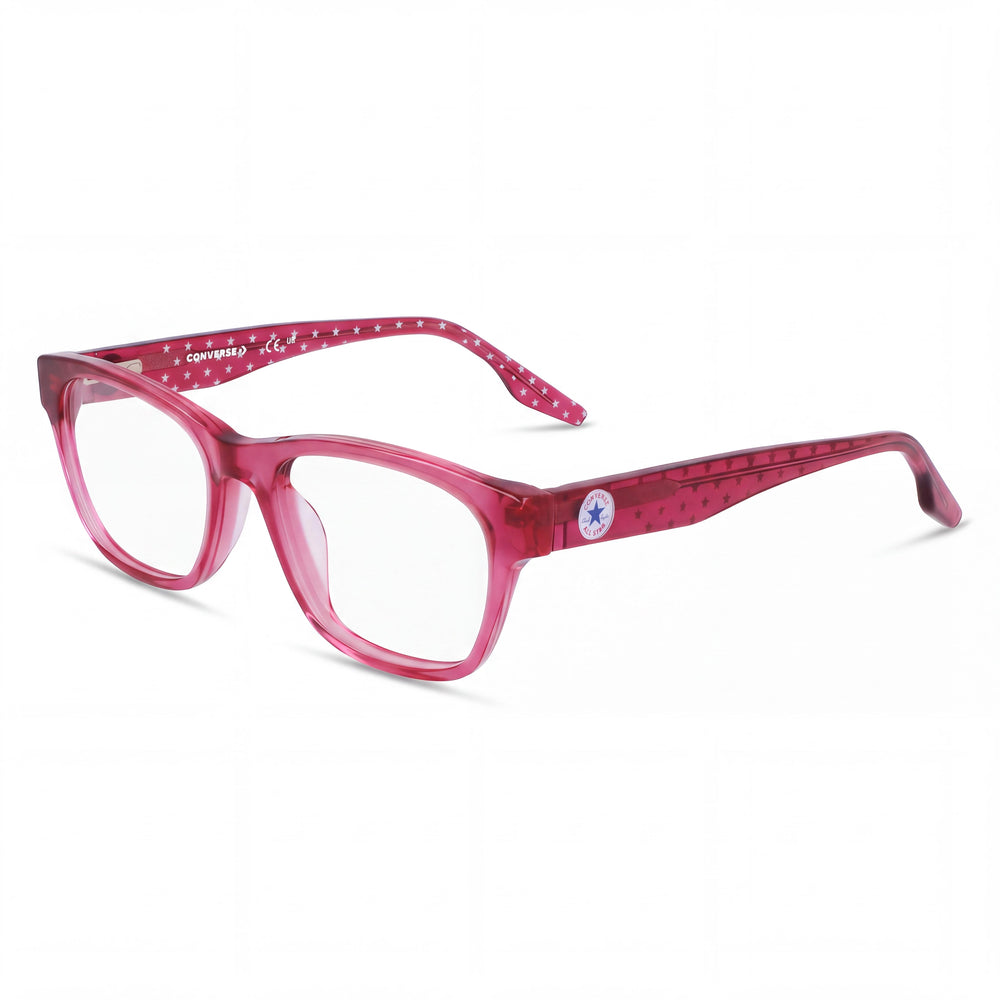Converse CV5110Y Pink Rectangle Eyeglasses for Women, Acetate frame