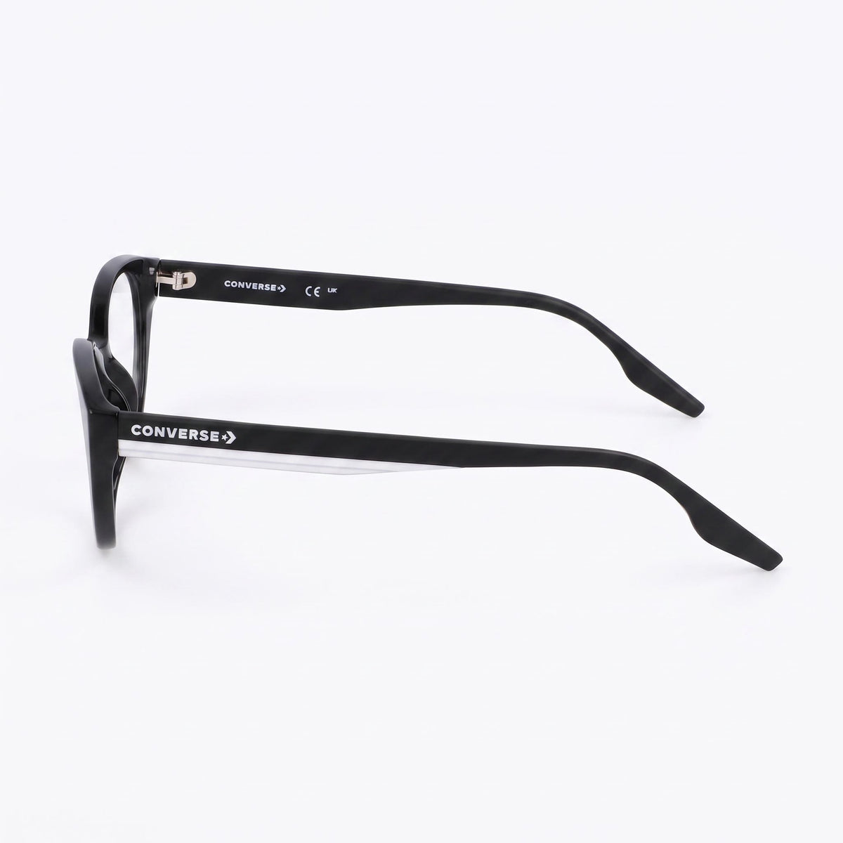 Monturas de gafas oftálmicas negras Converse Cv5112 para mujer - Ancho de lente 52 mm, Ancho de puente 18 mm, Longitud de patilla 140 mm, Photo 3