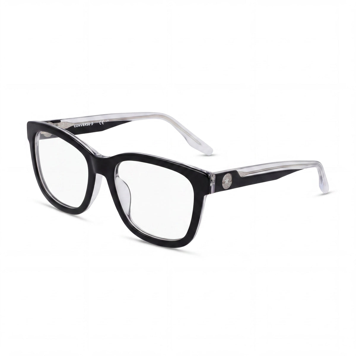 Converse CV5118 Black Rectangle Eyeglasses for Women, 52mm, Photo 1