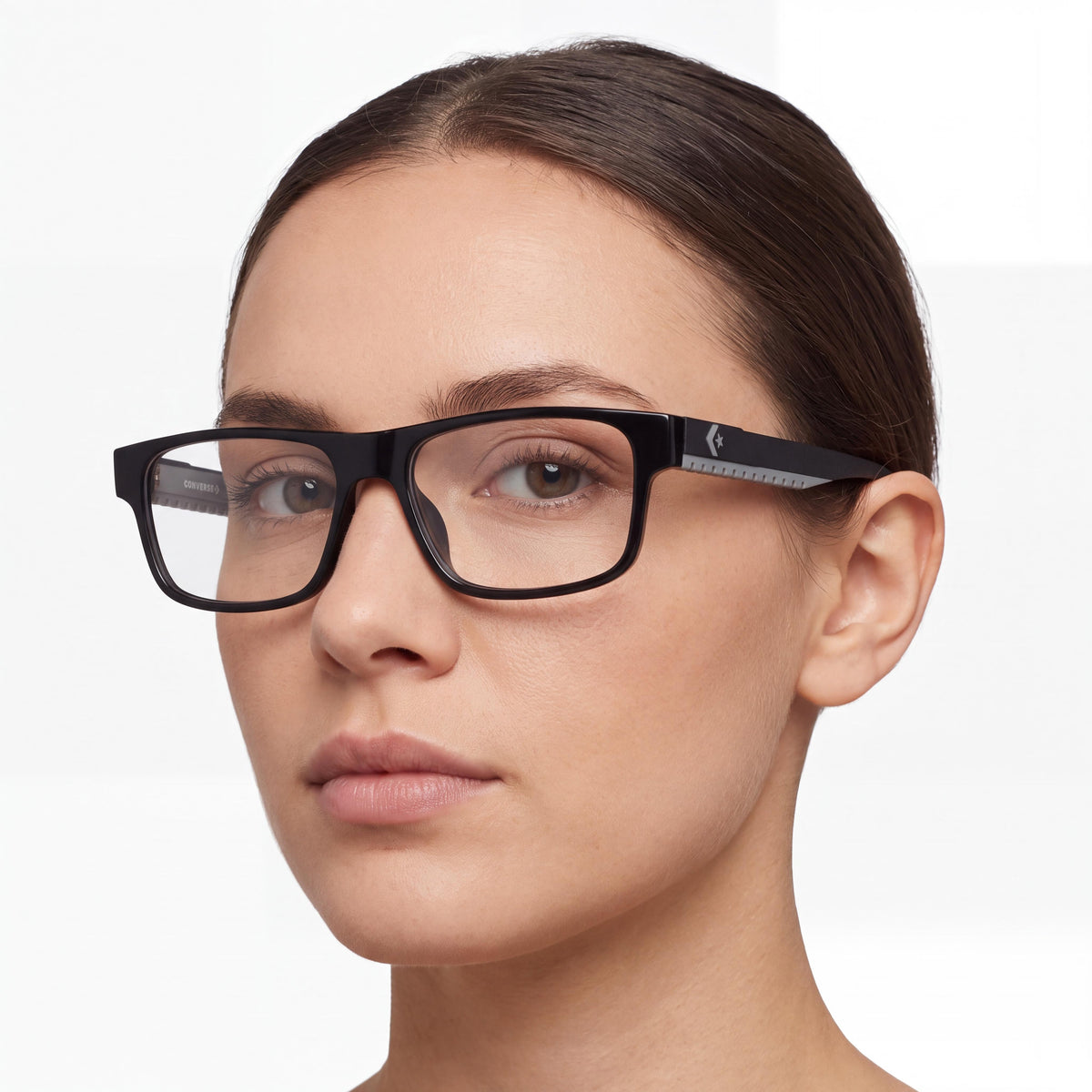 Converse Cv5123 Black Rectangle Eyeglasses for Women, 52mm, Photo 5
