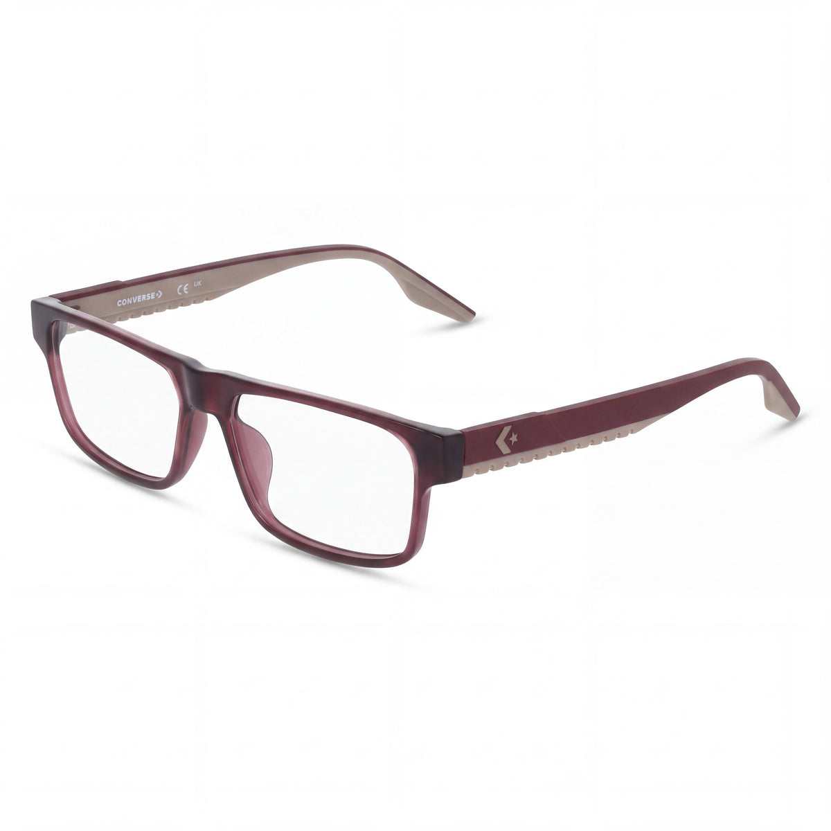 Gafas graduadas rectangulares Converse Cv5123 rojas para hombre, 52 mm, Photo 1