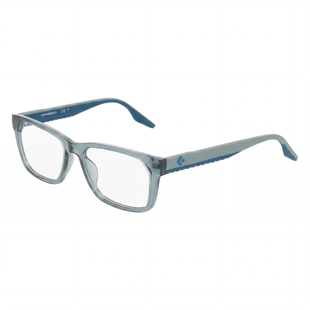 Converse CV5124 Blue Rectangle Eyeglasses for Women, Metal frame