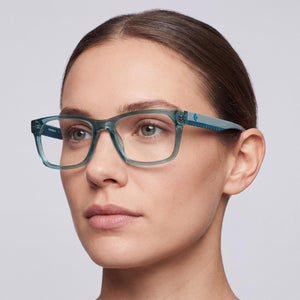 Converse CV5124 Blue Eyeglasses Women — lifestyle wear, prescription-ready daily wear
