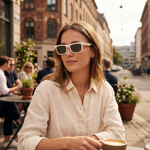 Converse CV569S White Sunglasses Unisex — lifestyle wear, travel and sunny destinations