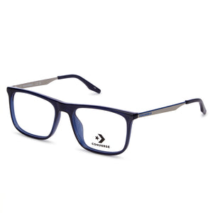 Converse CV8006 Blue Rectangle Eyeglasses for Men frame