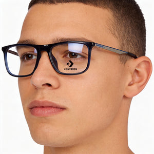 Converse CV8006 Blue Eyeglasses Men — lifestyle wear, office and reading