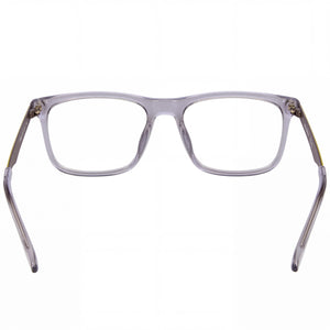 Converse CV8006 Rectangle Eyeglasses Men — side view, Transparent Plastic temples