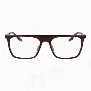Converse Cv8009 Square Eyeglasses for Men — front view, clear demo lenses