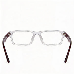 Converse Rectangle Eyeglasses for Men — front view, Plastic