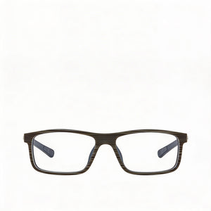 Costa Del Mar 6A8004V Rectangle Eyeglasses Men — side view, Gray Plastic temples