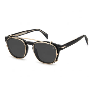 David Beckham Black Square Eyeglasses Unisex, Acetate frame