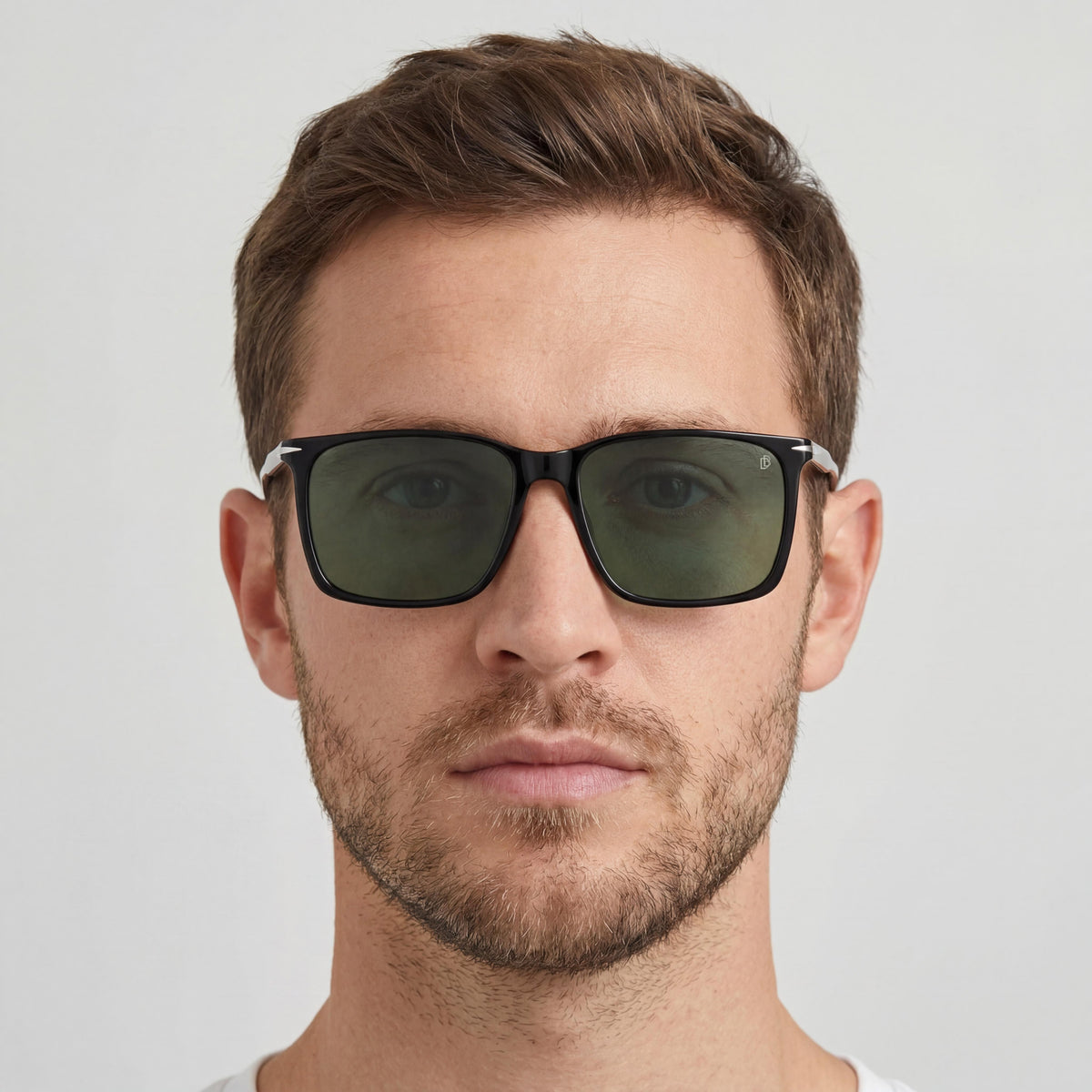 David Beckham Casual DB 1145/G/S Black Rectangle Sunglasses for Men, 58mm, Photo 5