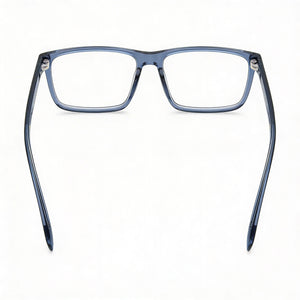 David Beckham Casual Rectangle Eyeglasses for Men — front view, Acetate