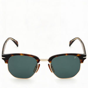 David Beckham Db 1002/S Square Sunglasses Unisex — side view, Non-Polarized Havana lens